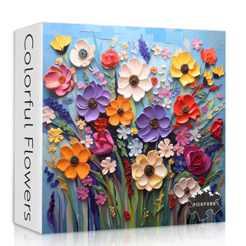 Fiori colorati puzzle puzzle 1000 pezzi
